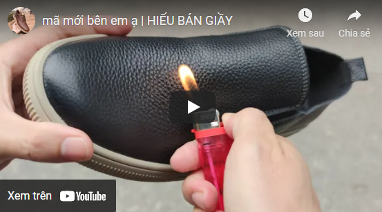 ĐỐT GIẦY VÀ CÁI KẾT